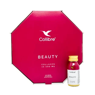 Collibre Beauty Shot, colágeno 10000 mg, 60 ml x 15 pcs