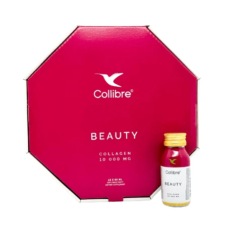 Collibre Beauty Shot, colágeno 10000 mg, 60 ml x 15 pcs