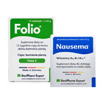 Folio Phase 2, 90 comprimés + Nausema, 60 comprimés enrobés gratuit