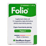 Folio Phase 2, 90 comprimés + Nausema, 60 comprimés enrobés gratuit