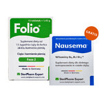 Folio Phase 2, 90 comprimés + Nausema, 60 comprimés enrobés gratuit