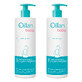 Oillan Baby Set, 3 in 1 bath, body and hair gel, from the first day of life, 2 x 400 ml