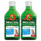 Moller&#39;s My First Norwegian Dietary Food Set, peste 4 săptăm&#226;ni, 2 x 250 ml