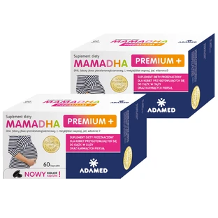 MamaDHA Premium+, 2 x 60 capsules