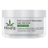 Kokosnoot & Watermeloen lichaamsscrub, 215 ml, Hempz