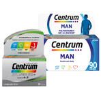 Centrum Man, 90 comprimate + Centrum Silver 50+, 30 comprimate gratuite Centrum Man, 90 comprimate + Centrum Silver 50+, 30 comprimate gratuite