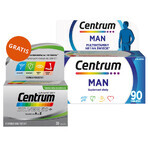 Centrum Man, 90 comprimate + Centrum Silver 50+, 30 comprimate gratuite Centrum Man, 90 comprimate + Centrum Silver 50+, 30 comprimate gratuite