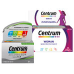 Centrum Woman, 90 comprimidos + Centrum Silver 50+, 30 comprimidos gratis Centrum Woman, 90 comprimidos + Centrum Silver 50+, 30 comprimidos gratis