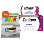 Centrum Woman, 90 comprimidos + Centrum Silver 50+, 30 comprimidos gratis Centrum Woman, 90 comprimidos + Centrum Silver 50+, 30 comprimidos gratis