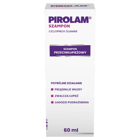Pirolam, Anti-Schuppen-Shampoo, 60 ml