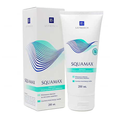 Lefrosch Squamax, salicylic-urea emulsion, 200 ml
