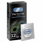 Durex Performa condoms with lubricant for prolonging intercourse, 12 pieces Durex Performa condoms with lubricant for prolonging intercourse, 12 pieces