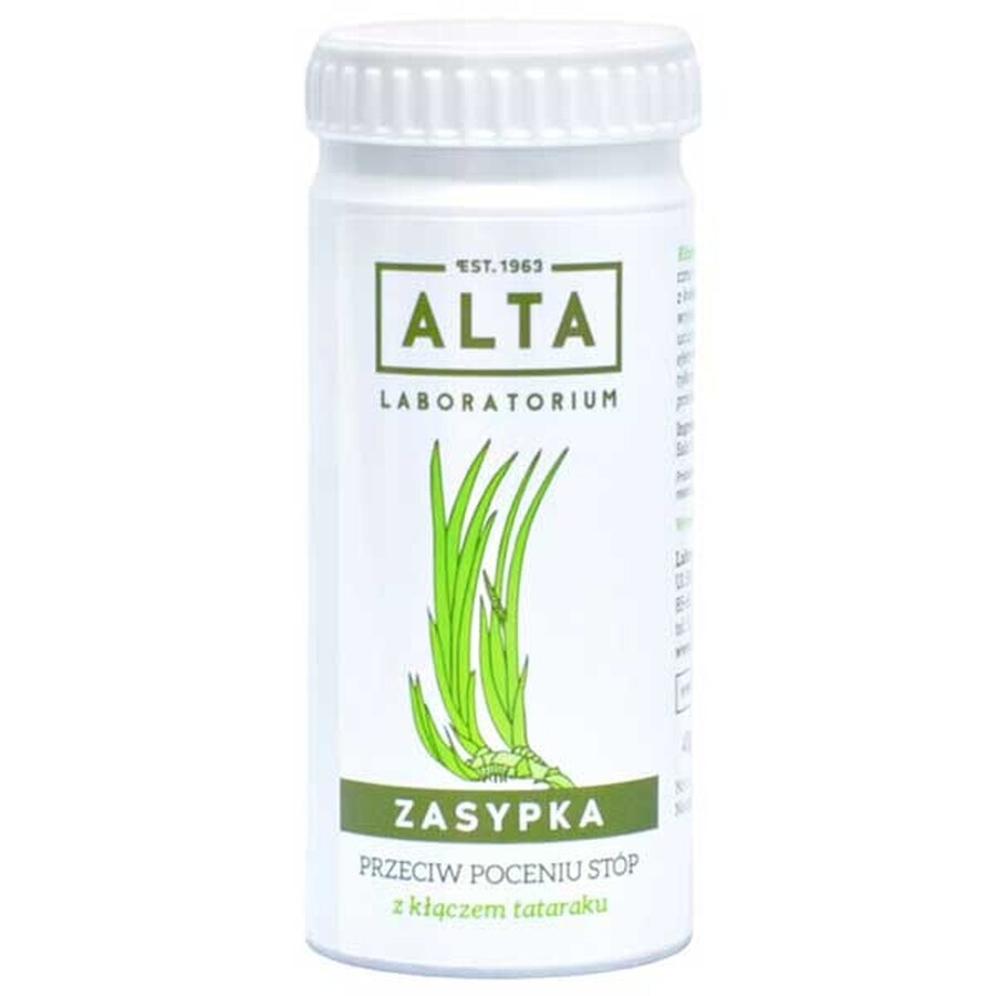 Alta, antiperspirant balm for feet, with calamus rhizome, 40 g