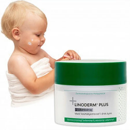 Linoderm Plus, cosmetische zalf vanaf de eerste levensdag met allantoïne, 50 ml