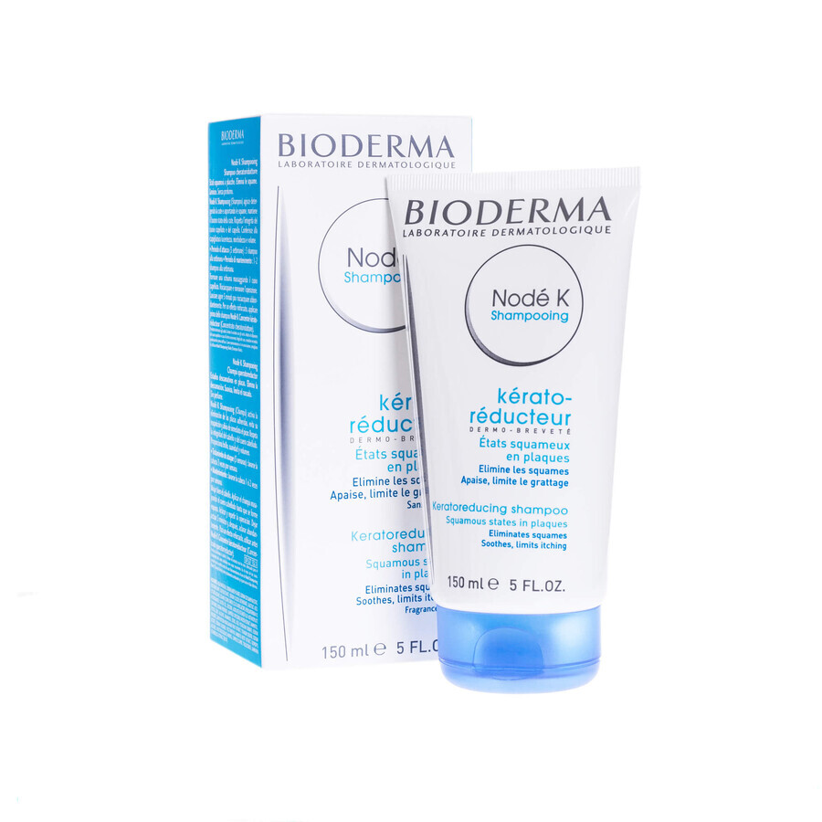 Bioderma Node K Shampoonig, shampooing antipelliculaire avec action exfoliante, anti-inflammatoire et anti-démangeaison, 150 ml Bioderma Node K Shampoonig, shampooing antipelliculaire avec action exfoliante, anti-inflammatoire et anti-démangeaison, 150 ml