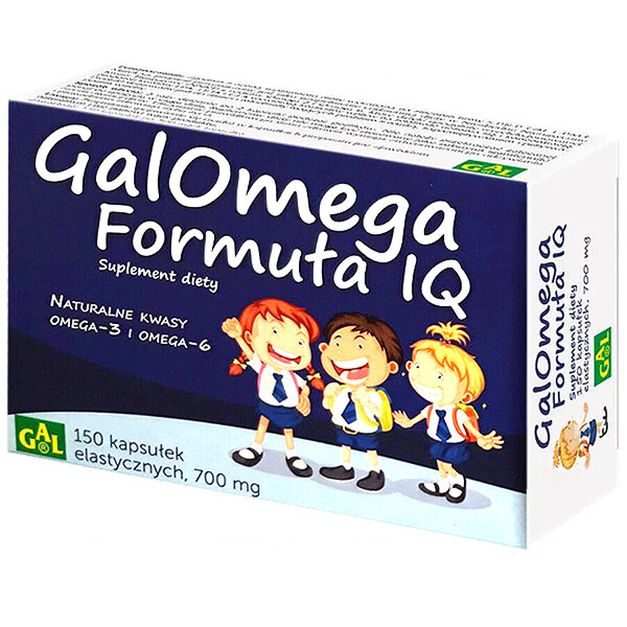 Shop GAL Galomega Formula IQ, 150 flexible Kapseln GAL Galomega Formula IQ, 150 flexible Kapseln