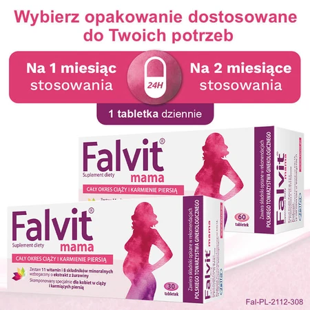 Falvit Mama, 30 tablets
