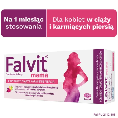 Falvit Mama, 30 tablets
