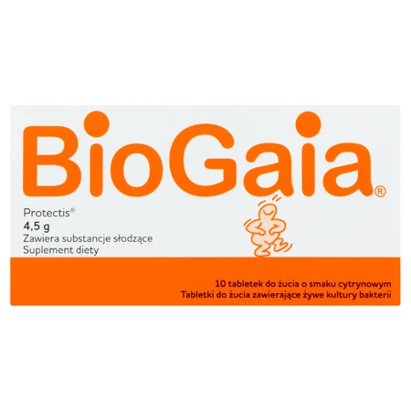 BioGaia Protectis, Zitronengeschmack, 10 Kautabletten