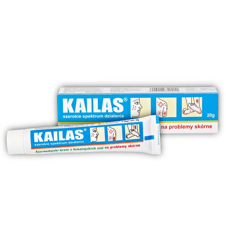 Buy Kailas Himalayan Herbal Ayurvedic Cream for Skin Problems 20g Kailas Himalayan Herbal Ayurvedic Cream for Skin Problems 20g