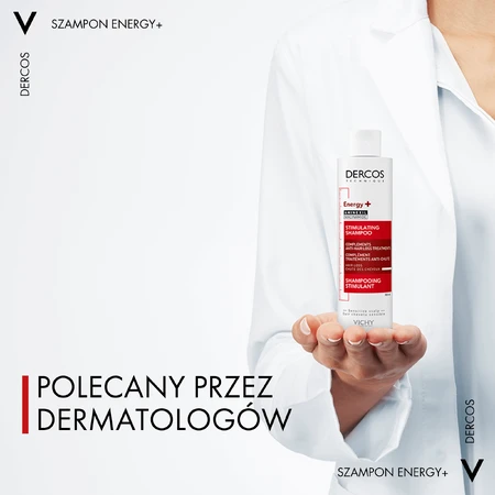 Vichy Dercos Energiegevende, Versterkende Shampoo voor Haar, 200 ml