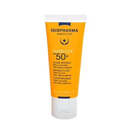 IsisPharma Uveblock, schützende klare Flüssigkeit, SPF 50+, 40 ml