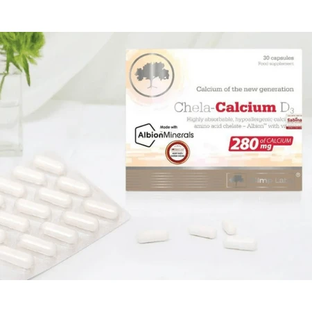 Olimp, Chela-Calcium D3, 30 capsules