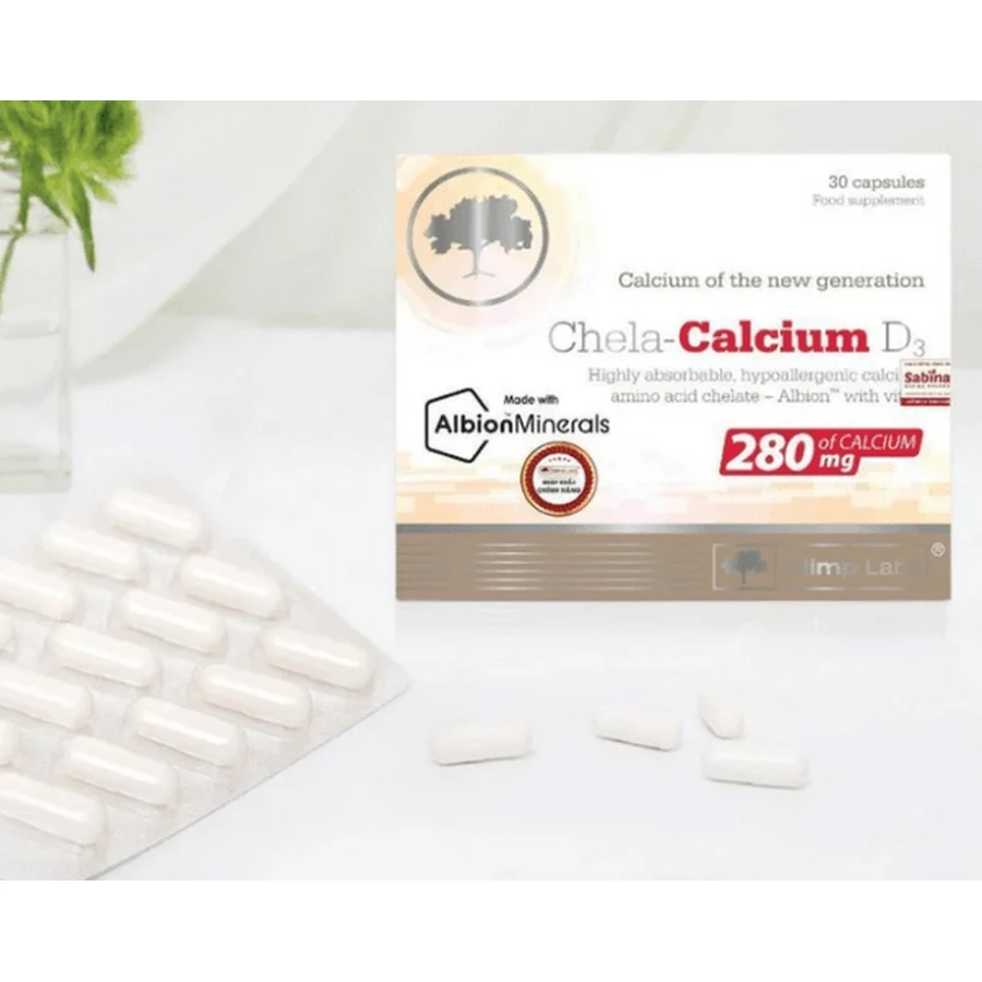 Olimp, Chela-Calcium D3, 30 capsules