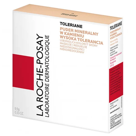 La Roche-Posay Toleriane Teint, polvo mineral en piedra, n° 13 Beige arena, 9,5 g