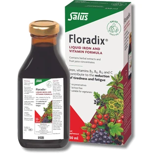 Floradix ijzer vitaminen, 250 ml