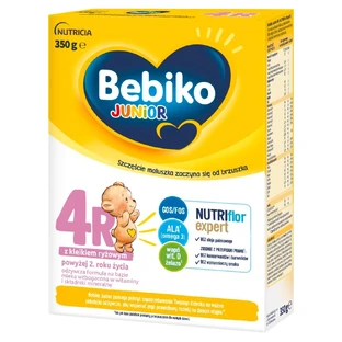 Bebiko 4R Junior, préparation nutritive à base de lait, après 2 ans, 350 g