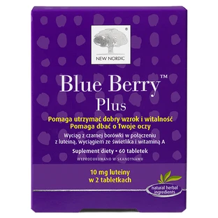 Neu Nordic Blue Berry Plus, 60 Tabletten