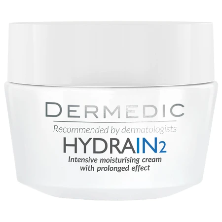 Dermedic Hydrain 2, crema hidratante de acción prolongada, piel sensible, 50 g