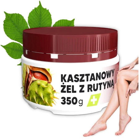 Virde, gel de castane cu rutină, 350 g