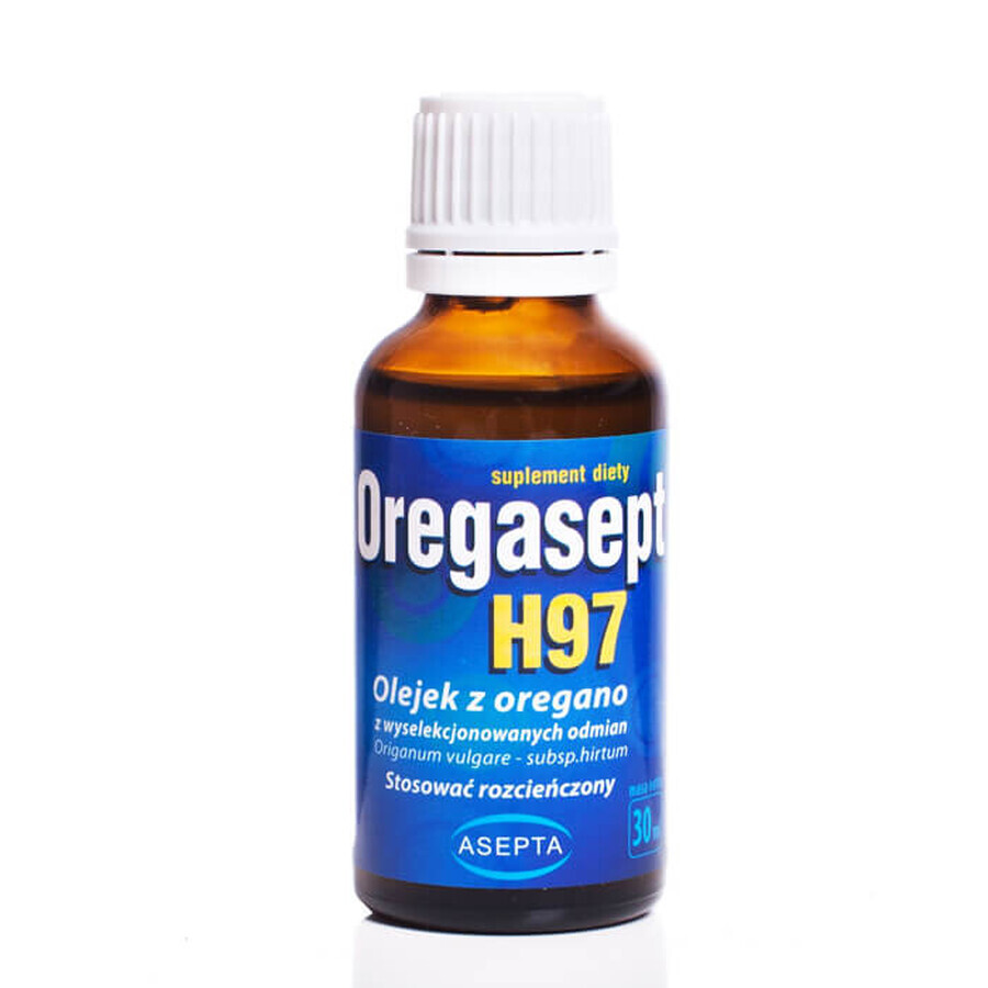 Oregasept H97, olio di origano, 30 ml