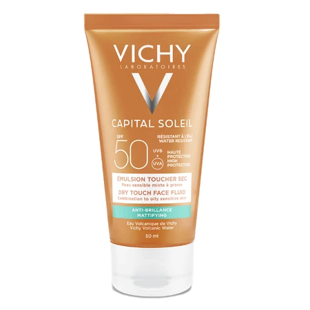 Vichy Capital Soleil, crema facial matificante, SPF 50, 50 ml