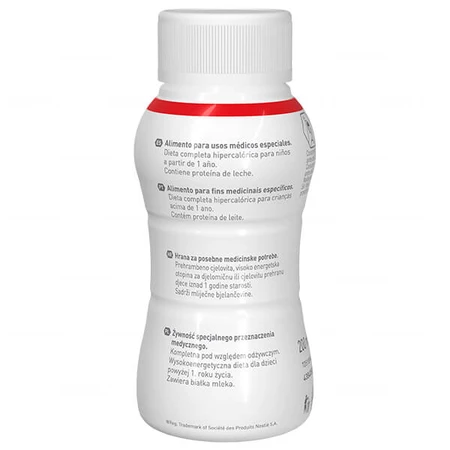 Resource Junior, nutritionele bereiding vanaf 1 jaar, aardbeiensmaak, 4 x 200 ml