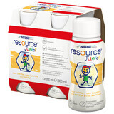 Resource Junior, nutritional preparation over 1 year, vanilla flavor, 4 x 200 ml