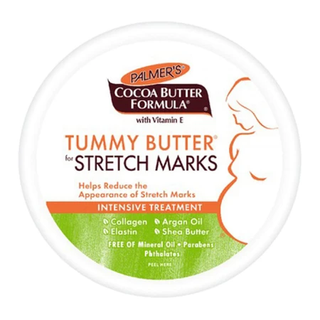 Palmer's Cocoa Butter Formula, manteca antiestrías para el cuidado del vientre durante el embarazo, 125 g