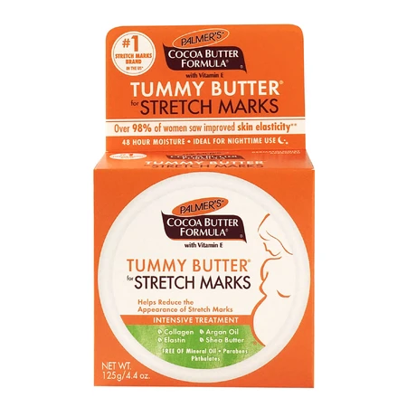 Palmer's Cocoa Butter Formula, manteca antiestrías para el cuidado del vientre durante el embarazo, 125 g