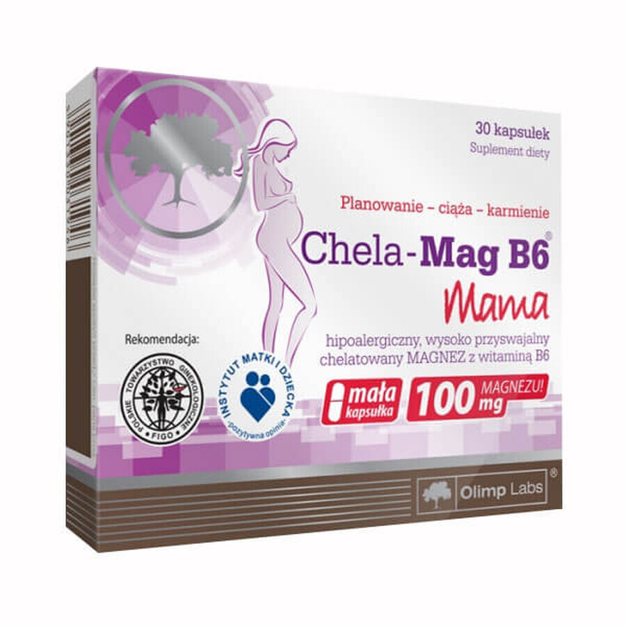Boutique Olimp, Chela-Mag B6 Mama, 30 gélules Olimp, Chela-Mag B6 Mama, 30 gélules