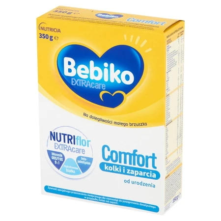 Bebiko ExtraCare Confort, cólicos y estreñimiento, desde el nacimiento, 350 g
