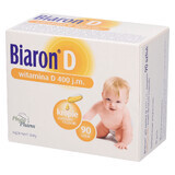 Biaron D, vitamin D 400 IU, 90 removable capsules