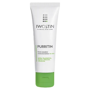 Iwostin Purritin, crème de nuit réduisant les imperfections, 40 ml