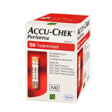 Accu-Chek Performa blood glucose meter test strips, 50 pieces, Roche