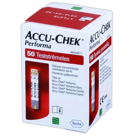 Roche Accu-Chek Performa, 50 Blutzuckerteststreifen