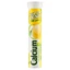 Calcium + vitamin C, lemon flavor, 20 effervescent tablets