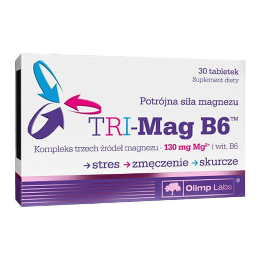 Acquista Olimp Tri-Mag B6, 30 compresse Olimp Tri-Mag B6, 30 compresse