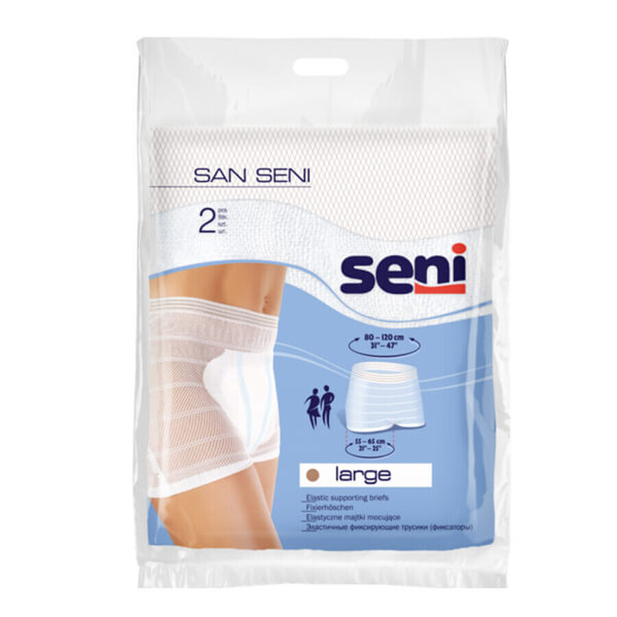 Shop San Seni, Netz-Höschen, Stütze, Größe L, 80-120 cm, 2 Stück San Seni, Netz-Höschen, Stütze, Größe L, 80-120 cm, 2 Stück