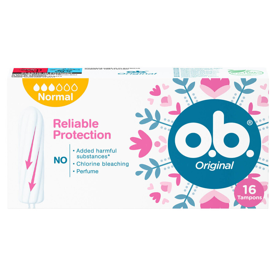 Acquista O.B. Original, assorbenti igienici, normali, 16 pz. O.B. Original, assorbenti igienici, normali, 16 pz.
